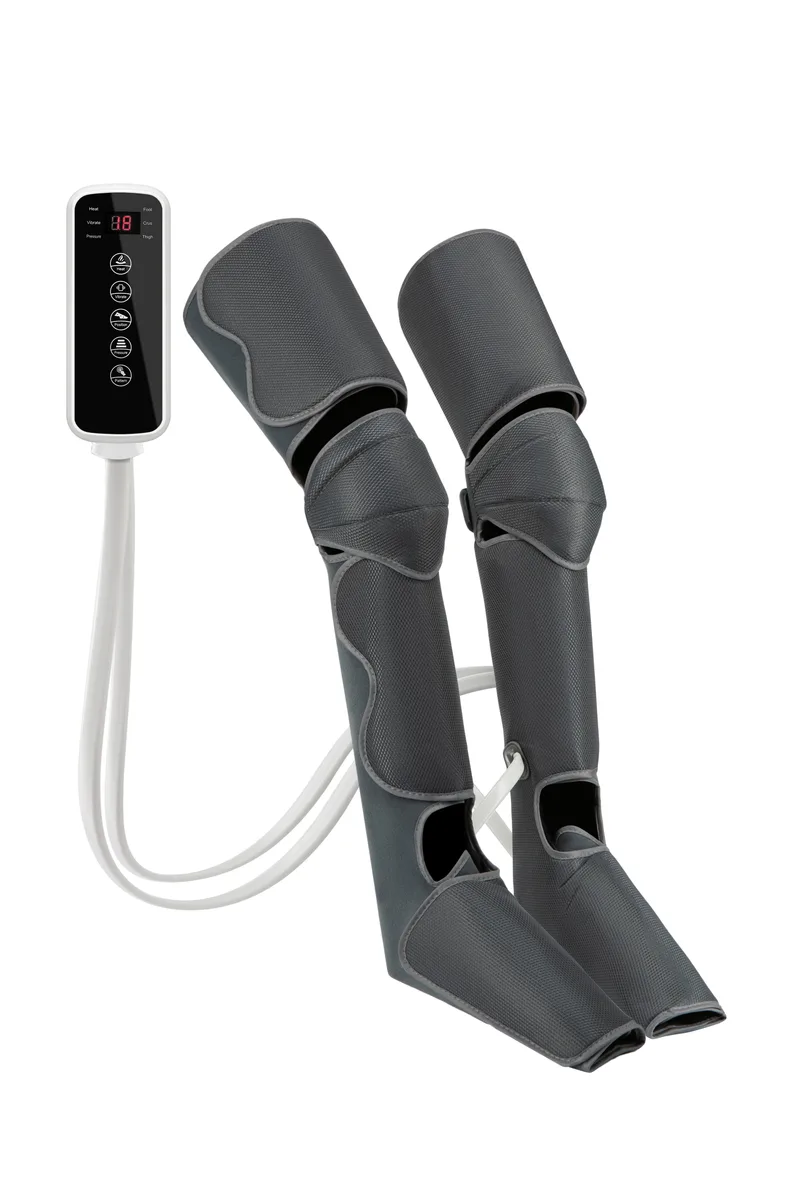 804A air compression leg wraps folded with controller