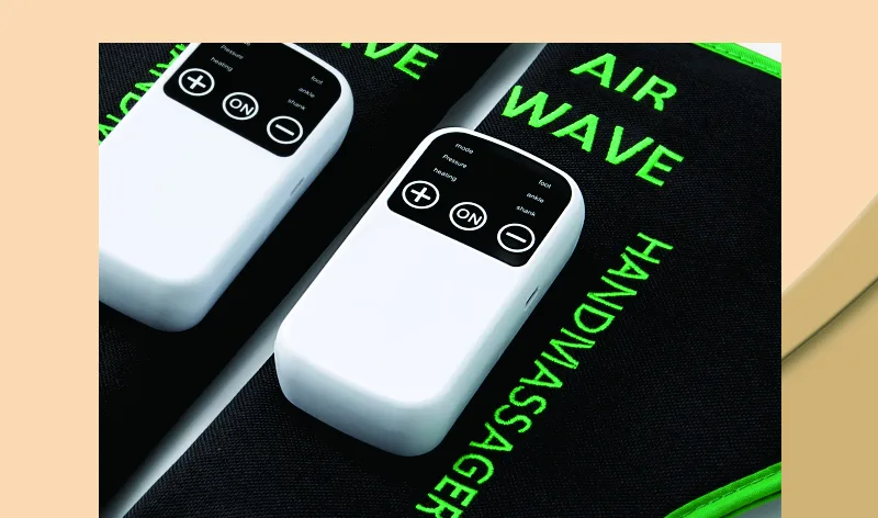 Air compression hand massager 806C gloves with controllers